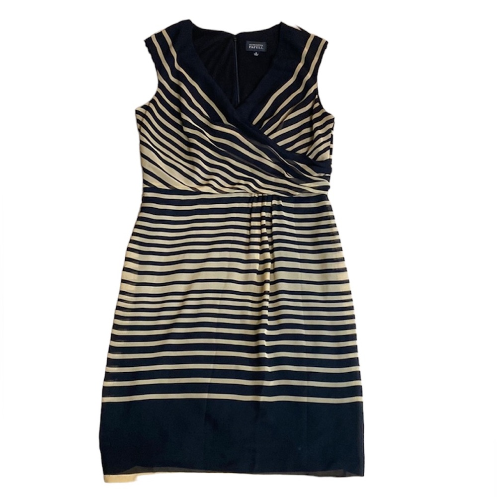Adrianna Papell black cocktail dress